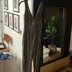 Lulus Sequin Gown Size XS
